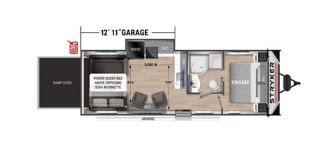 Small 5th Wheel Toy Hauler Floor Plans - Carpet Vidalondon