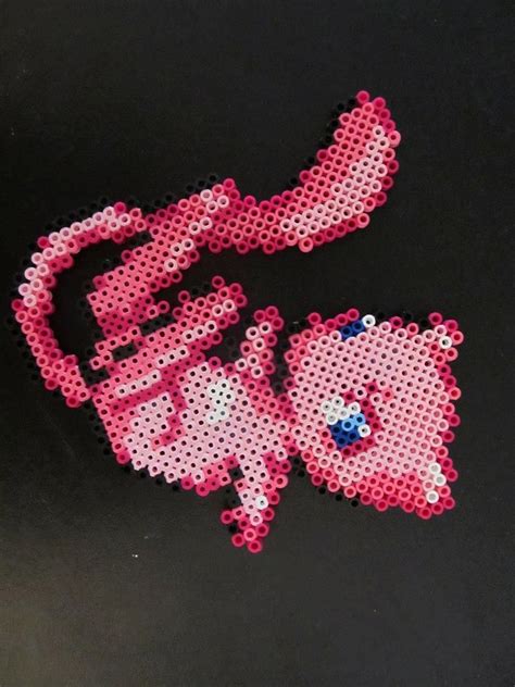 Mew perler by PerlerPalace Fuse Beads, Hama Beads, Perler Bead Patterns ...