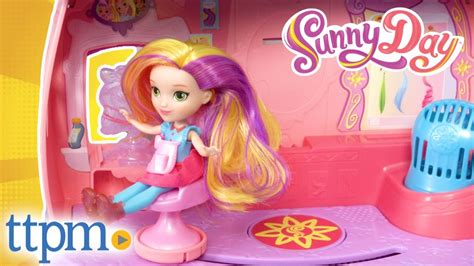 Sunny Day Sunny's Fan-Tastic Salon from Mattel - YouTube