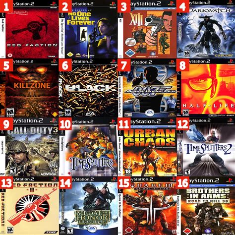 แผ่นเกมส์ ( PS2 ) รวมเกมส์แนว FPS ยิงสุดมันส์ ตลุ่ยด่าน ก่อนตายต้องได้ ...