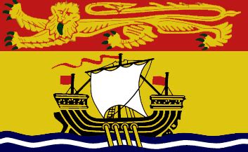 New Brunswick Flag - Ontario Flag and Pole