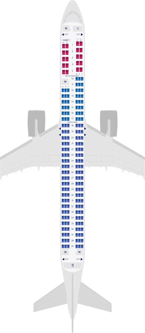 American A321neo Seat Map