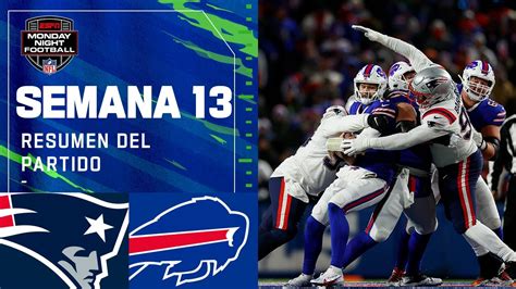 New England Patriots vs Buffalo Bills | Semana 13 2021 NFL Game ...