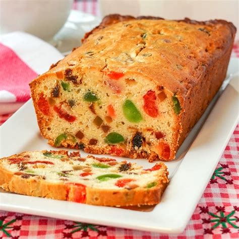 Fruitcake Loaf Cake. So easy with a rich cream cheese batter base.