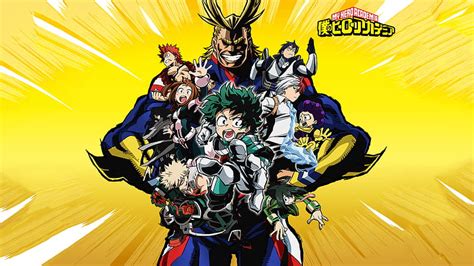 My Hero Academia All Character Poster, HD wallpaper | Peakpx