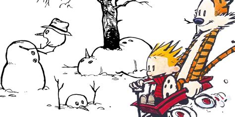 Los 10 cómics más oscuros de Calvin y Hobbes sobre muñecos de nieve ...