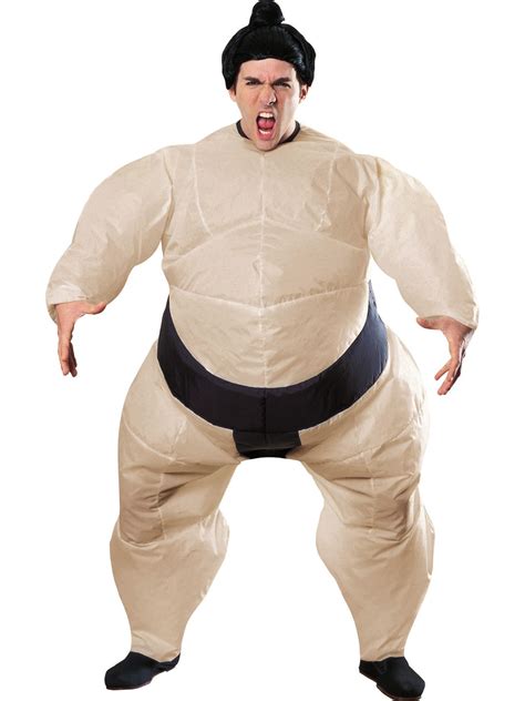 Sumo Inflatable Adult Costume - PartyBell.com