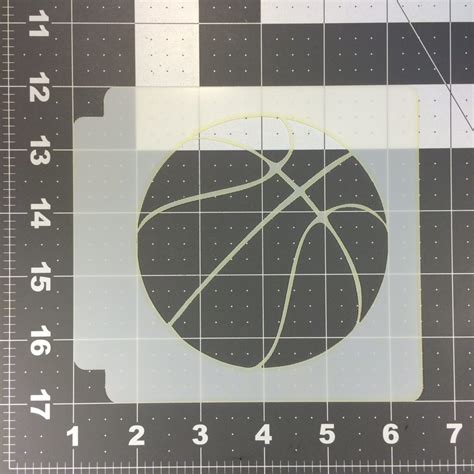 Basketball Stencil 104