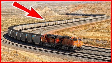 Largest Trains In The World. World's Longest Trains - YouTube