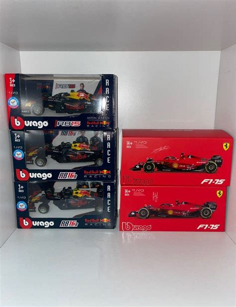 Bburago F1 RedBull Ferrari, Hobbies & Toys, Toys & Games on Carousell