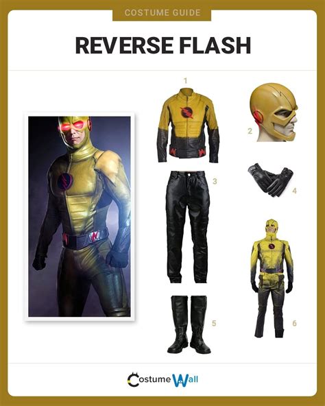 Dress Like Reverse-Flash Costume | Halloween and Cosplay Guides