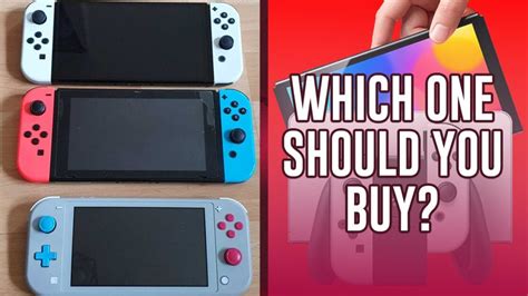 Nintendo Switch OLED vs. Original vs. Lite | Hands-On Comparison