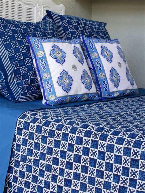 Indian Bedspreads: Block Print Bedspreads From India | Saffron Marigold