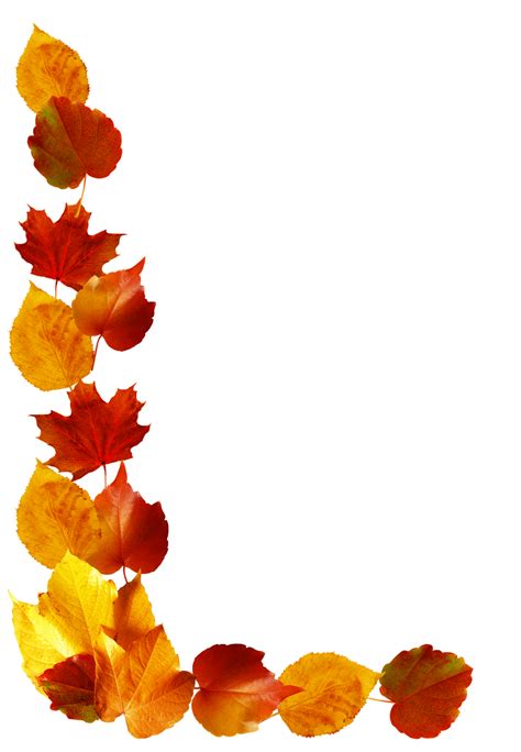 Fall Leaf Border Png : Leaf Border Png Transparent Leaf Border Png ...