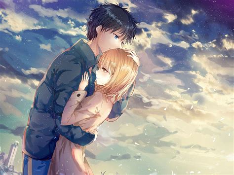 Anime Hug Wallpapers - Top Free Anime Hug Backgrounds - WallpaperAccess