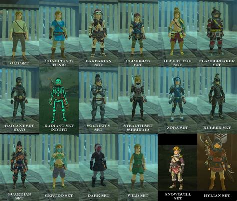 Zelda Botw Link Armor