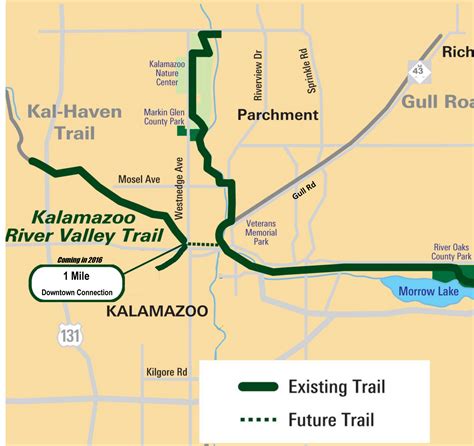 $50,000 crowdfunding campaign launched for Kalamazoo River Valley Trail ...