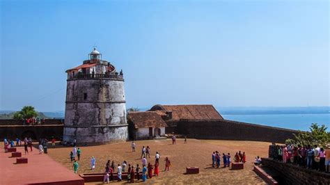 Fort Aguada and its lighthouse Goa - YouTube