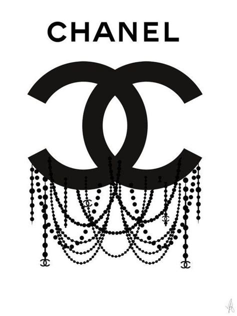 chanel logo wallpaper | Chanel illustration, Chanel art, Chanel art print