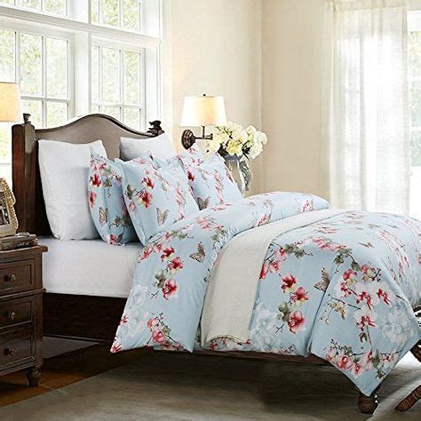 Blue Floral Bedding Sets Sale – Recipes with More | Duvet cover sets ...