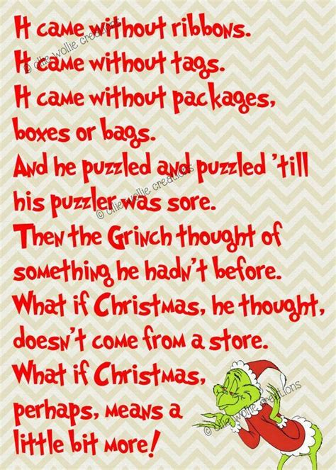 Always a sweet reminder of #christmas | Grinch christmas, Grinch stole ...