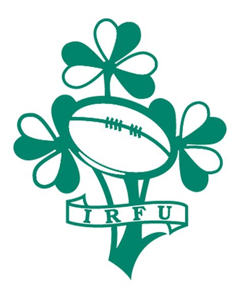 Ireland Rugby Logo The shamrock Greeting Card by Legi Gura