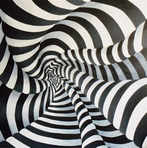 Vortex Delusions: New Cycle Of Paintings | Optical illusions art ...