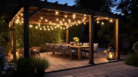 Pergola and Gazebo Lighting Ideas | TheSolarCentre