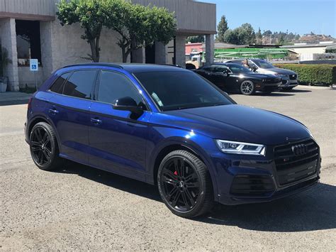 My 2018 Navarra Blue SQ5 w/ Black Optics From TAG Motorsports ...