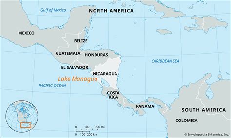 Lake Managua | Nicaragua, Map, Location, & Facts | Britannica