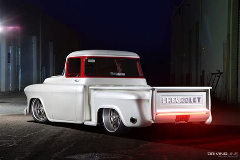 Snow White Revisited: The Fairytale of this Custom ’57 Chevy Pickup ...