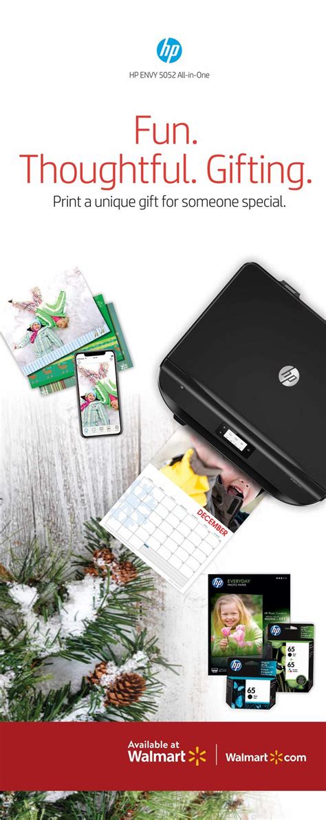 Hp Envy 5052 All-In-One Wireless Color Inkjet Printer (M2U92A) Dual ...