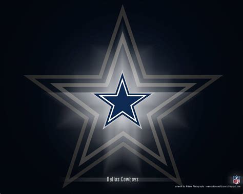 Download Dallas Cowboys Blue Logo Wallpaper | Wallpapers.com