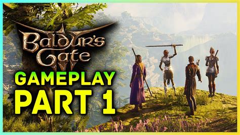 Baldur's Gate 3 - Gameplay Walkthrough Part 1 4K FULL Game | 40 Minutes ...