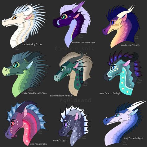 random wof hybrids by Goldsand on DeviantArt