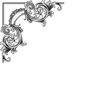 Filigree Corner Border - ClipArt Best