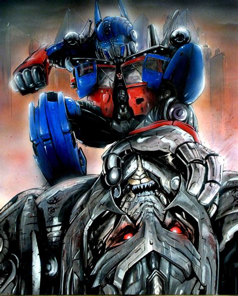 Optimus Prime vs Megatron Wallpaper - WallpaperSafari