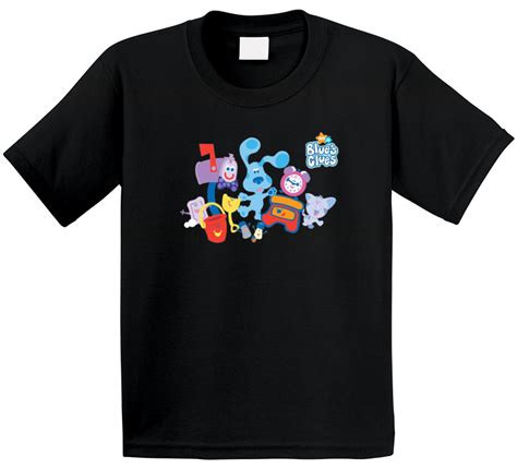 Blues Clues And Friends Design T Shirt | Shirts, Graphic apparel, Blues ...