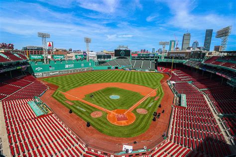 Fenway Park Seating Chart Red Sox