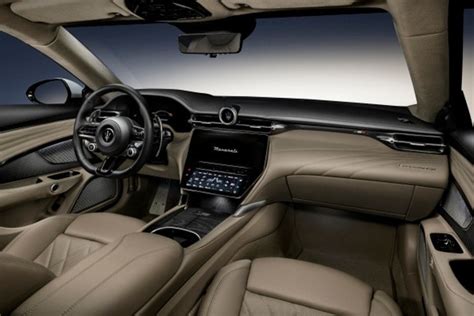 Maserati reveals posh and high-tech cabin of the 2024 GranTurismo