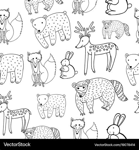 Wild Animal Drawings For Kids