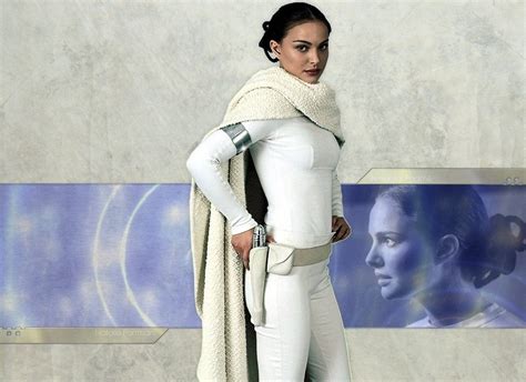 Star Wars Padme Amidala w/Blaster Print Natalie Portman 🔥 | eBay