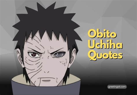 50+ Best Obito Uchiha Quotes That Will Inspire You - Greetingsit