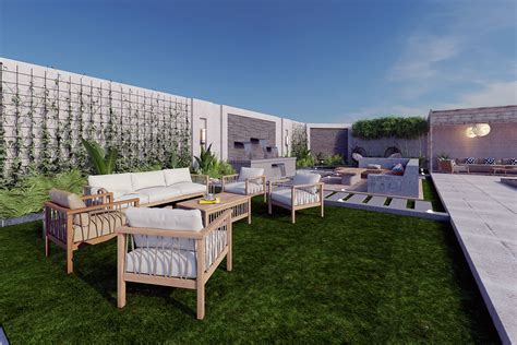 GARDEN FOR VILLA IM UAE :: Behance