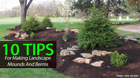 10 Berm Landscaping Tips: Building A Berm or Landscape Mounds ...