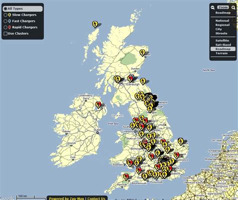 Next Green Car Launches UK-wide EV Charging Point Map - autoevolution