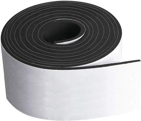 Neoprene Foam Strip Roll by Dualplex, 4" Wide x10' Long 1/16" Thick ...