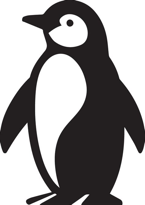 penguin flat style vector silhouette 11 34212743 Vector Art at Vecteezy