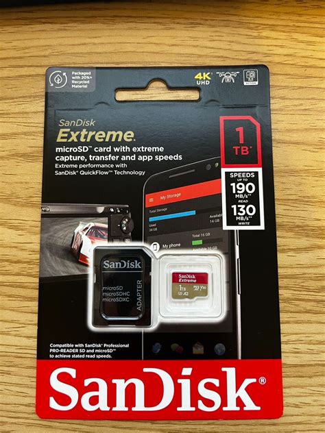 SanDisk 1TB Extreme microSDXC Memory Card 619659180072 | eBay