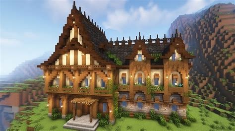 Huge Medieval Tavern Inn in Minecraft - TBM | TheBestMods